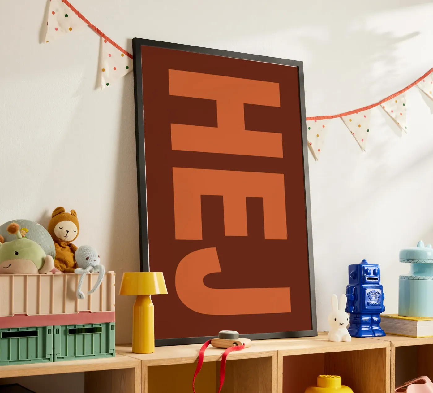 Hej Poster von Scandi Feeling