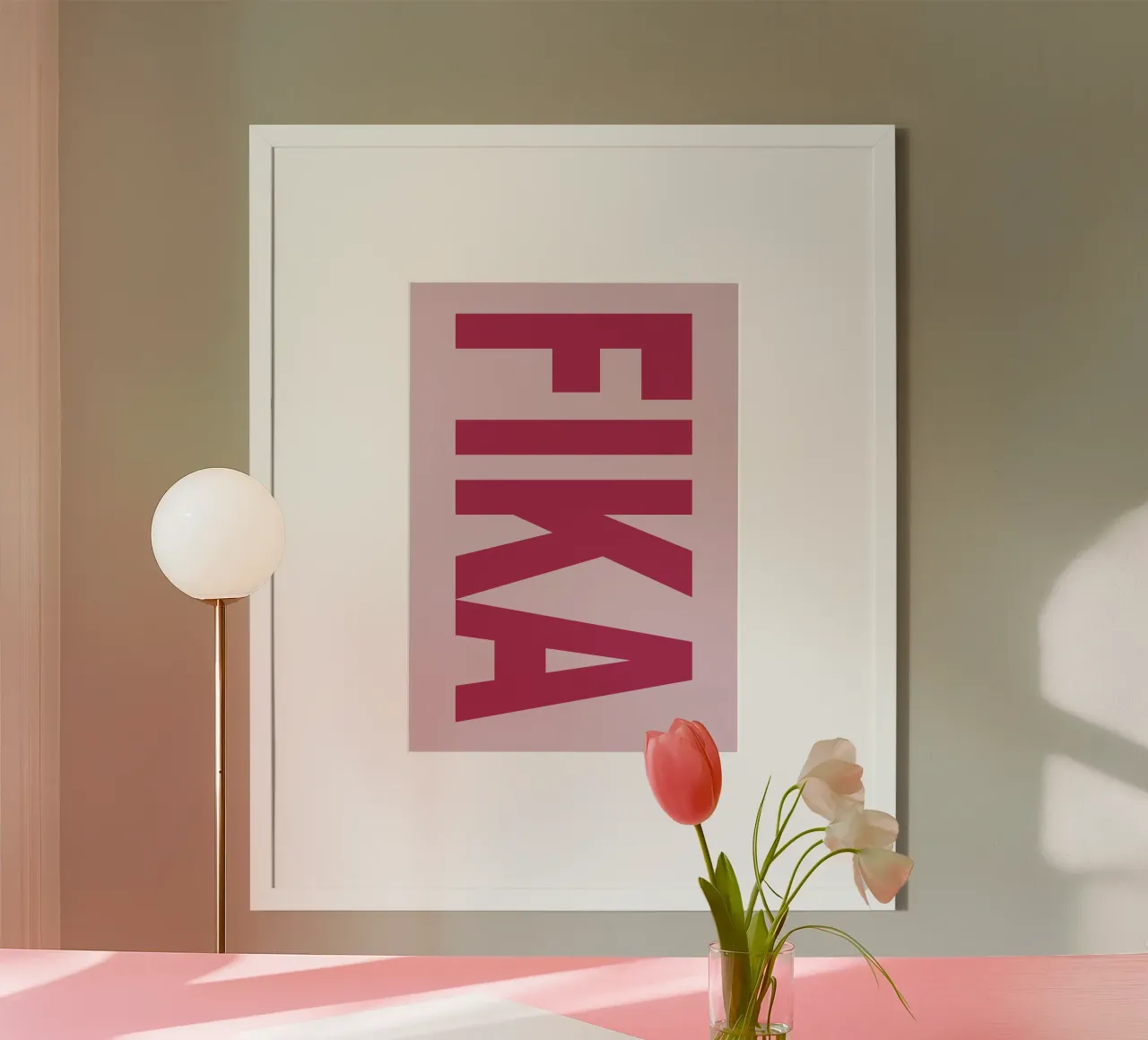 Fika poster van Scandi Feeling