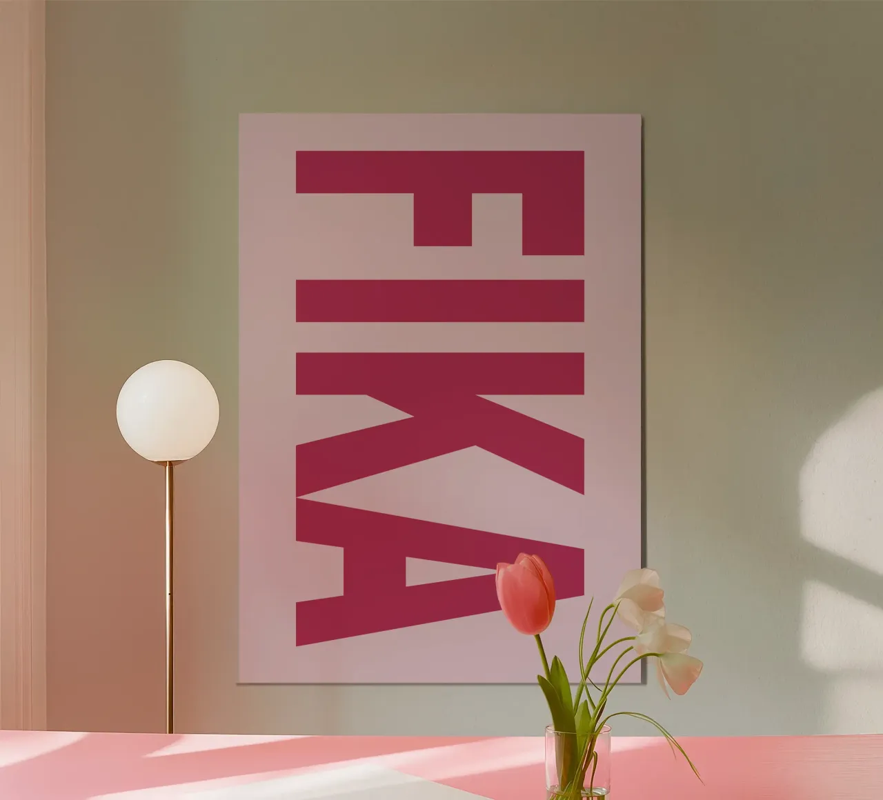 Fika poster van Scandi Feeling