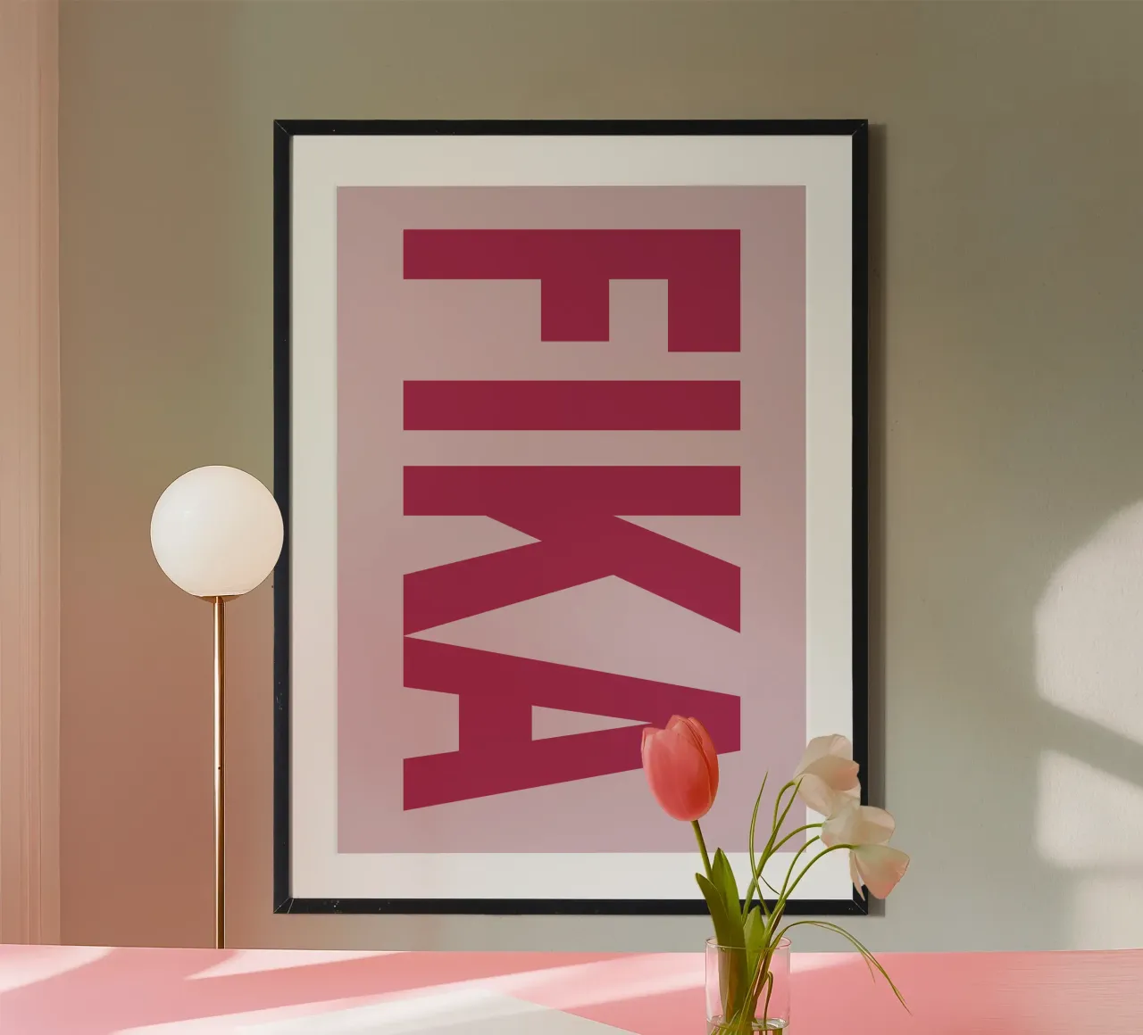 Fika poster van Scandi Feeling