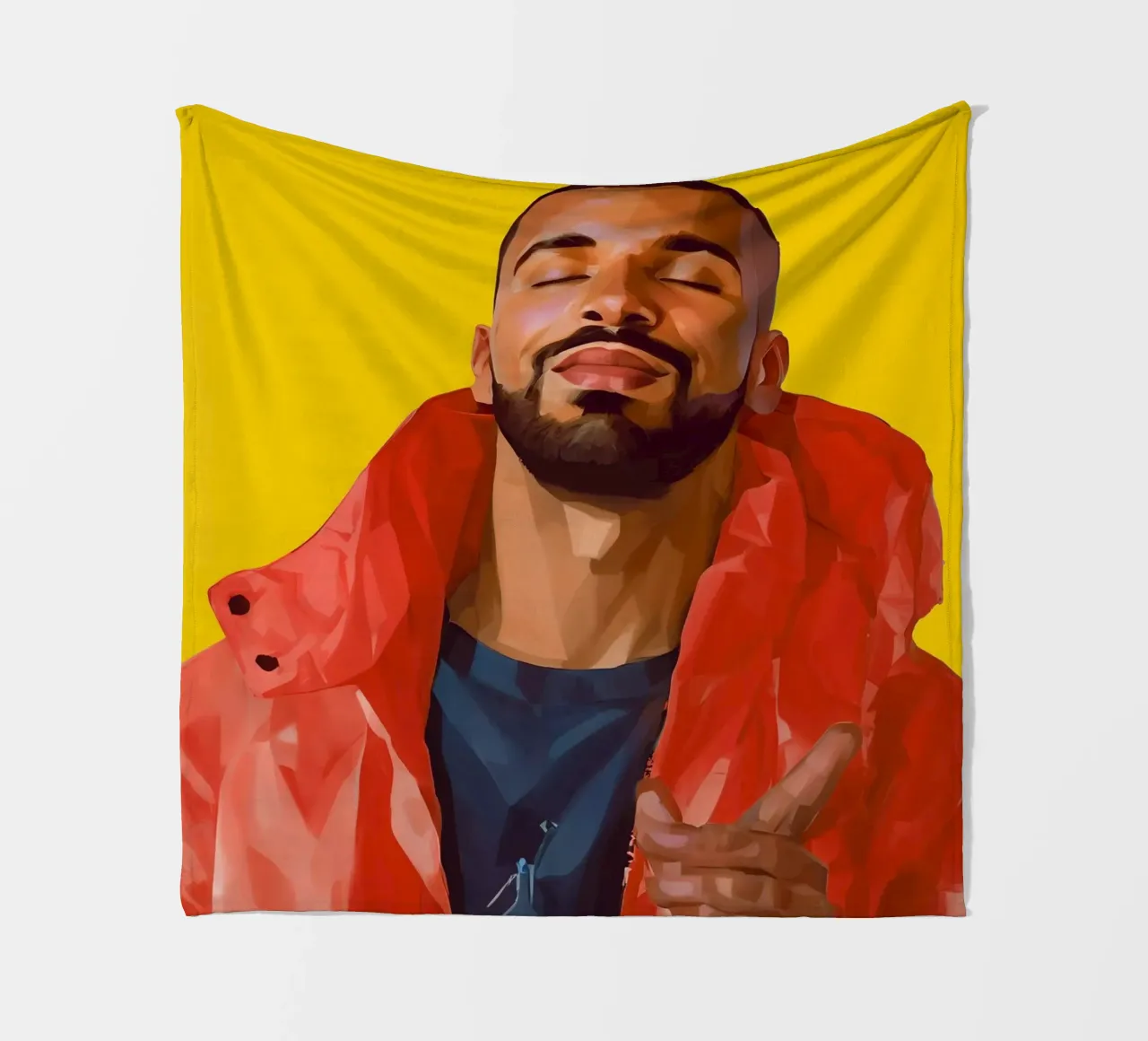 Drake Meme Yes coperta in pile da Lootprint