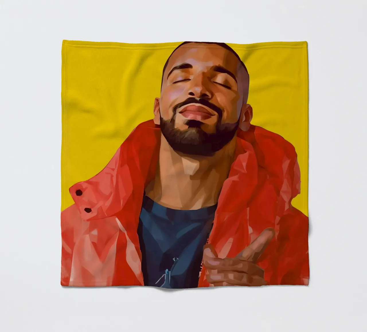Drake Meme Yes coperta in pile da Lootprint