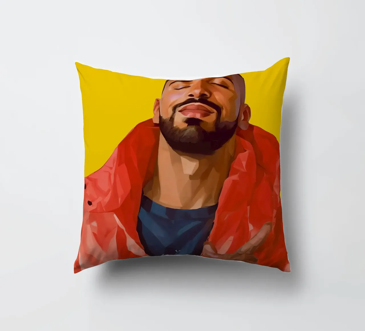 Drake Meme Yes cuscino da Lootprint
