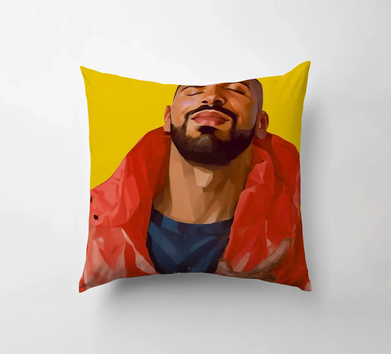 Drake Meme Yes cuscino da Lootprint