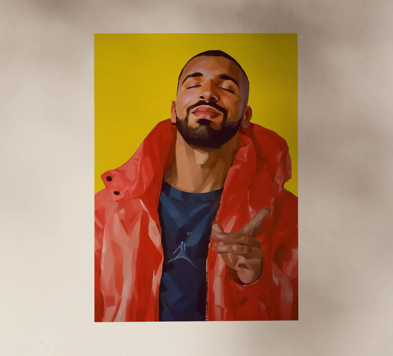 Drake Meme Yes pellicola backlit da Lootprint
