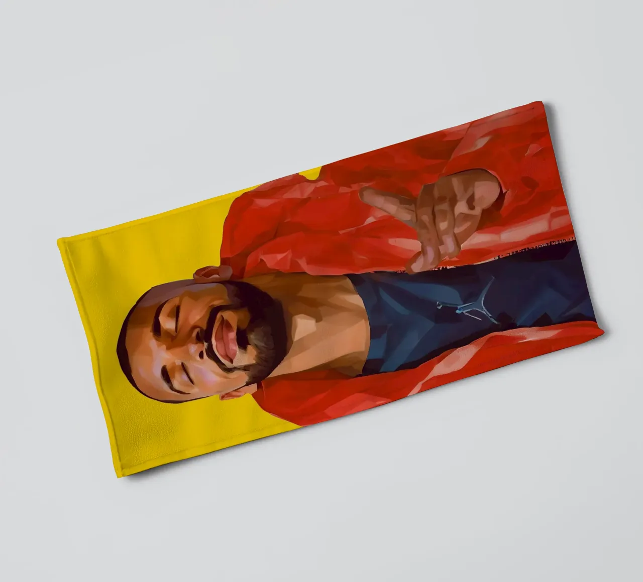 Drake Meme Yes asciugamano da bagno da Lootprint