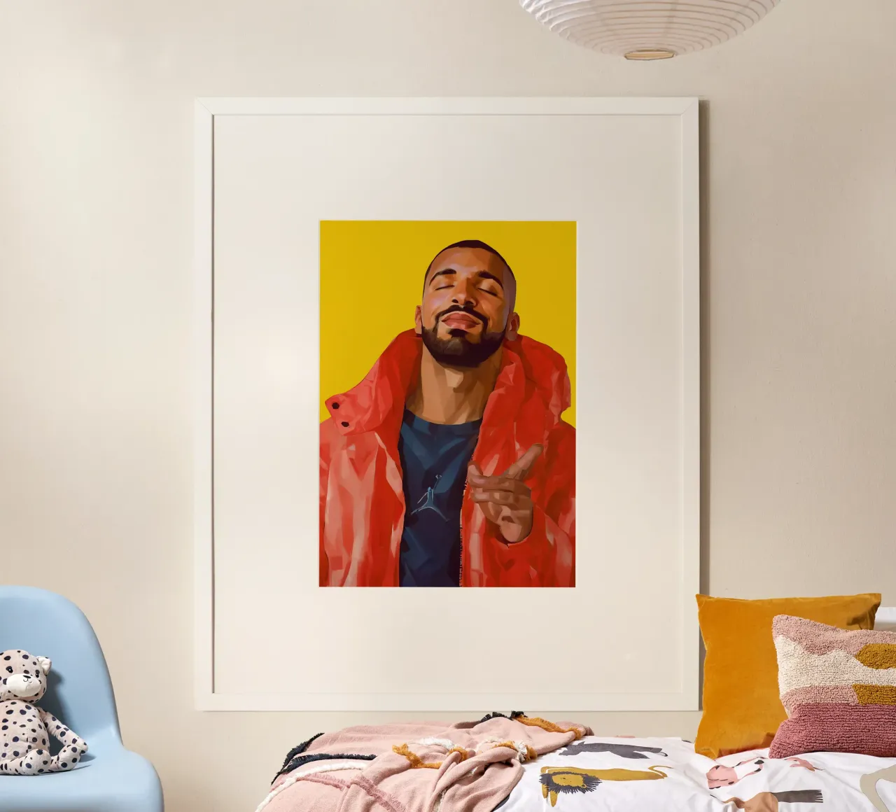 Drake Meme Yes carta hahnemühle da Lootprint