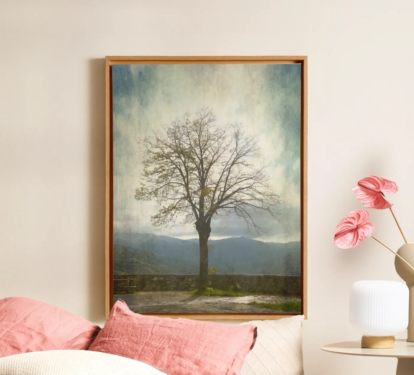 Wintertree Leinwand von ArtSkratches