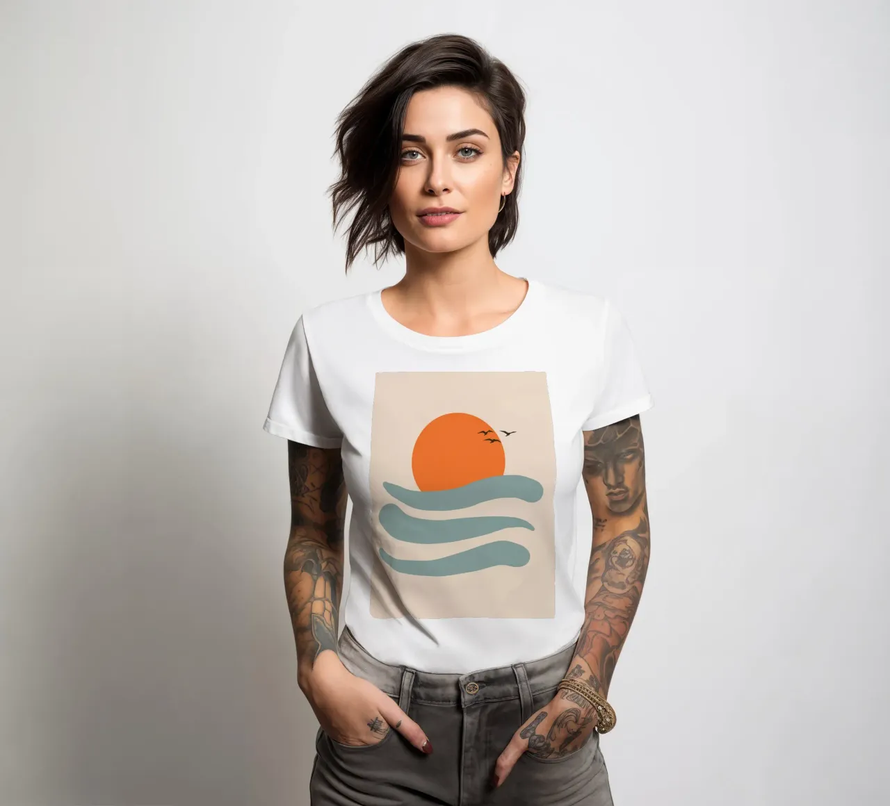 Float t-shirt da donna da zeriayam