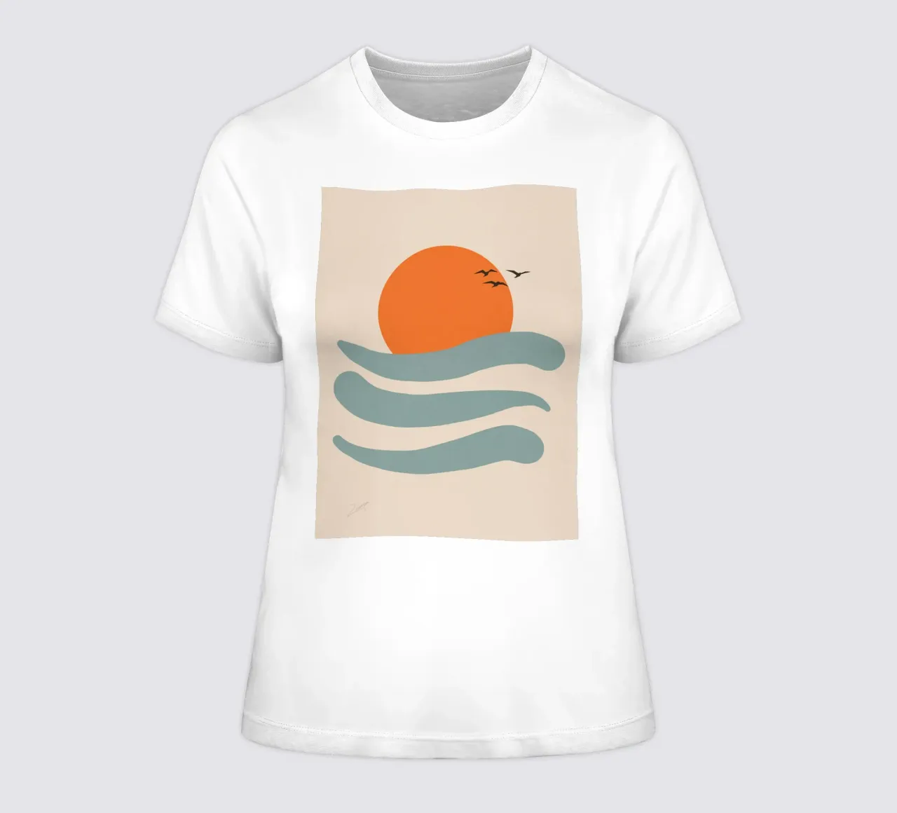 Galleggiare t-shirt da donna da zeriayam