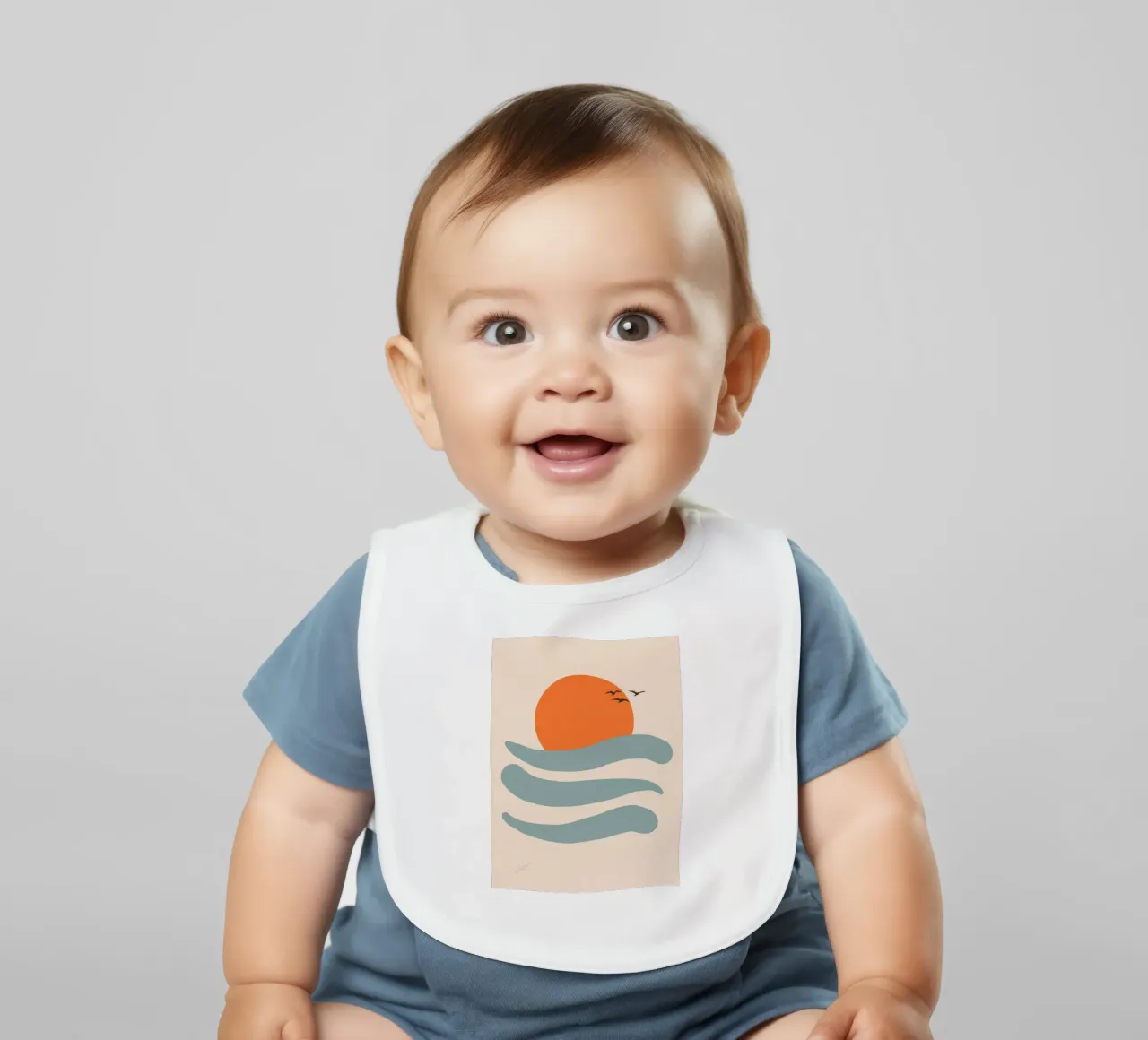 Float baby bib by zeriayam