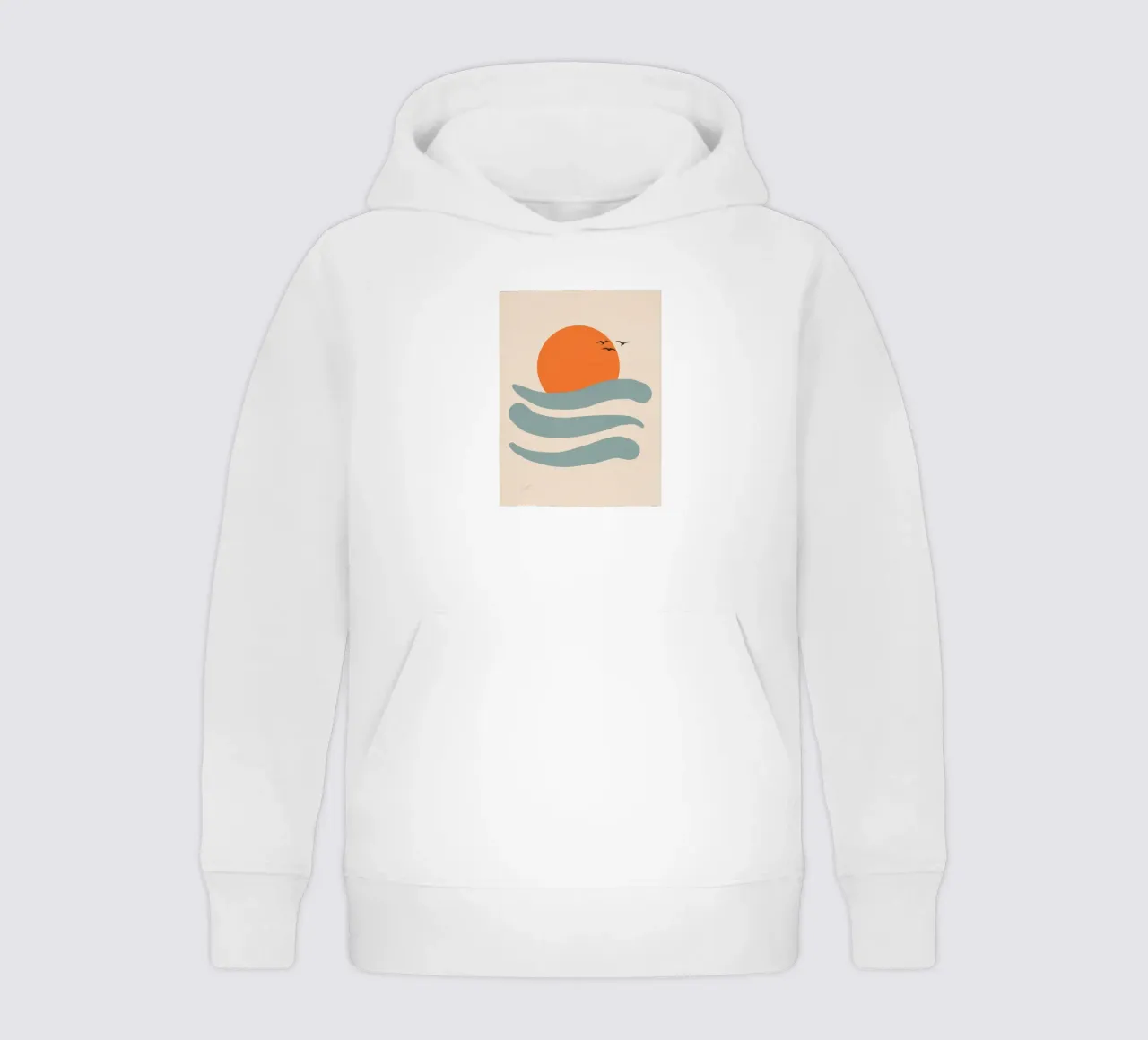 Drijven kinder hoodie van zeriayam