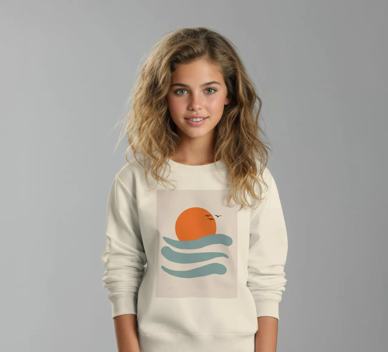 Drijven kinder sweatshirt van zeriayam