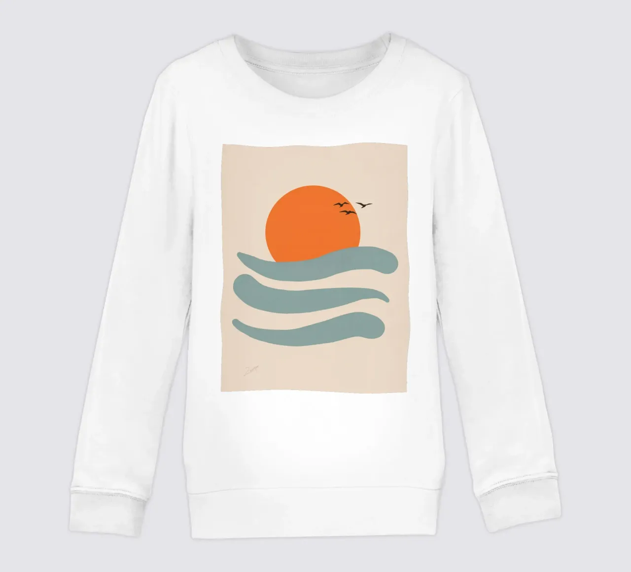 Drijven kinder sweatshirt van zeriayam