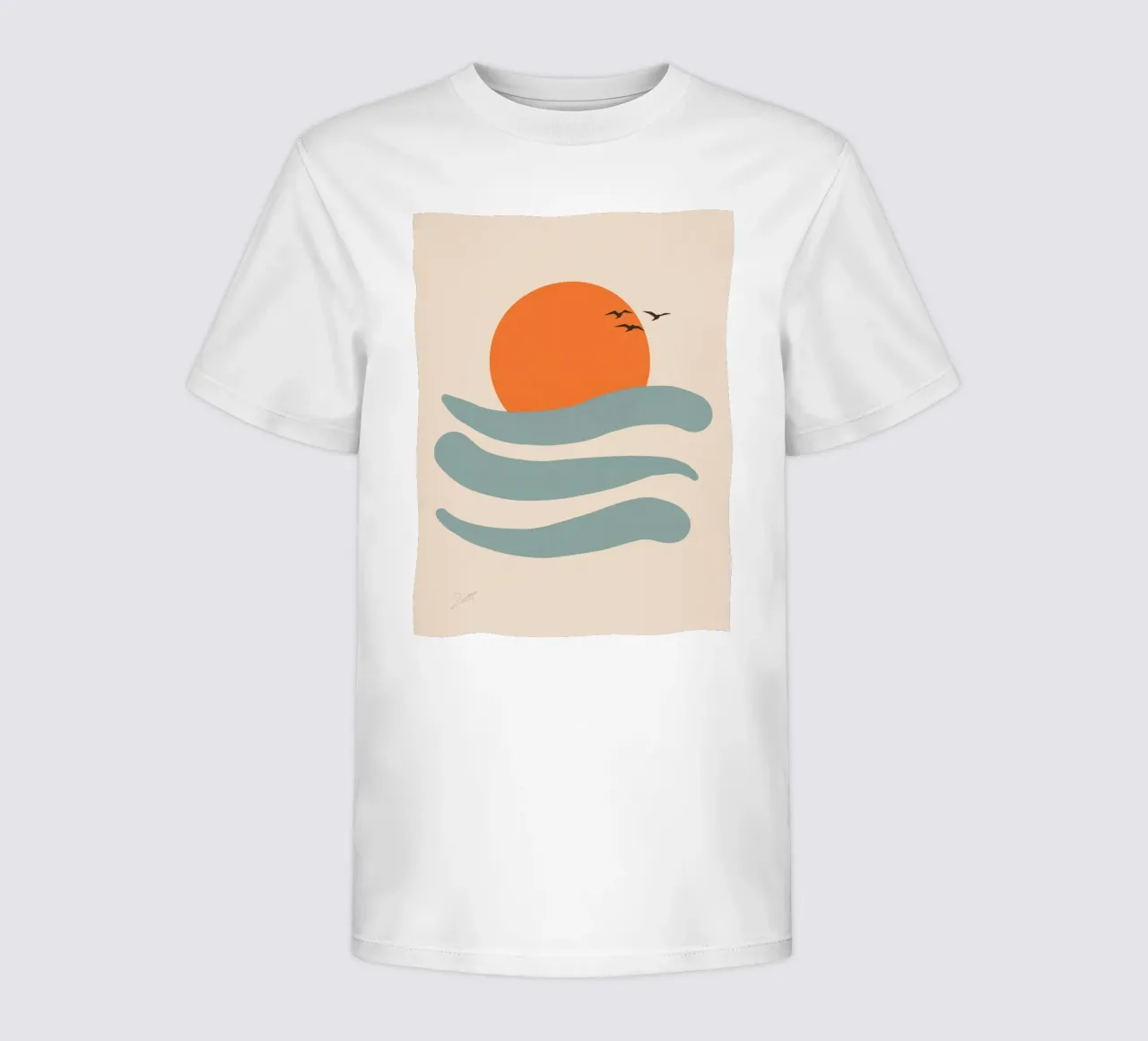 Drijven kinder t-shirt van zeriayam