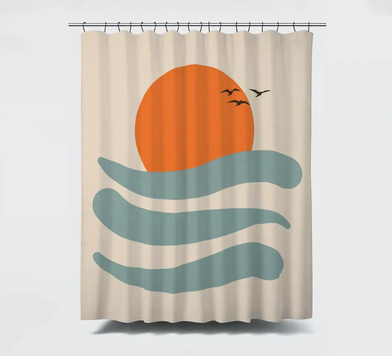 Float shower curtain by zeriayam