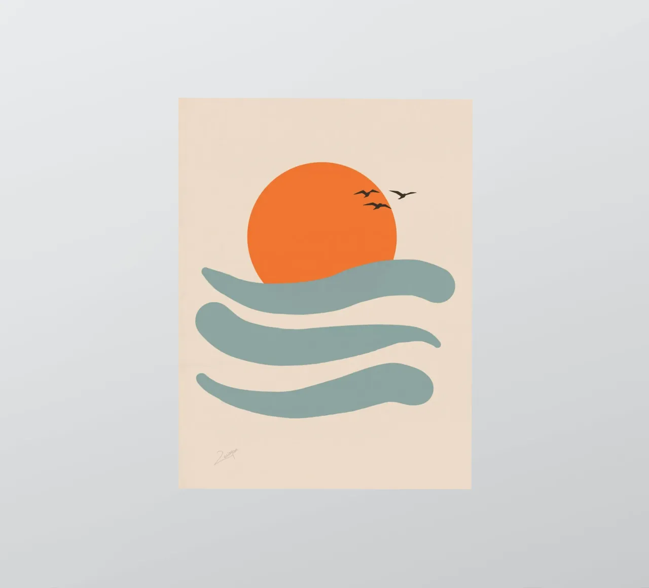 Float sticker by zeriayam