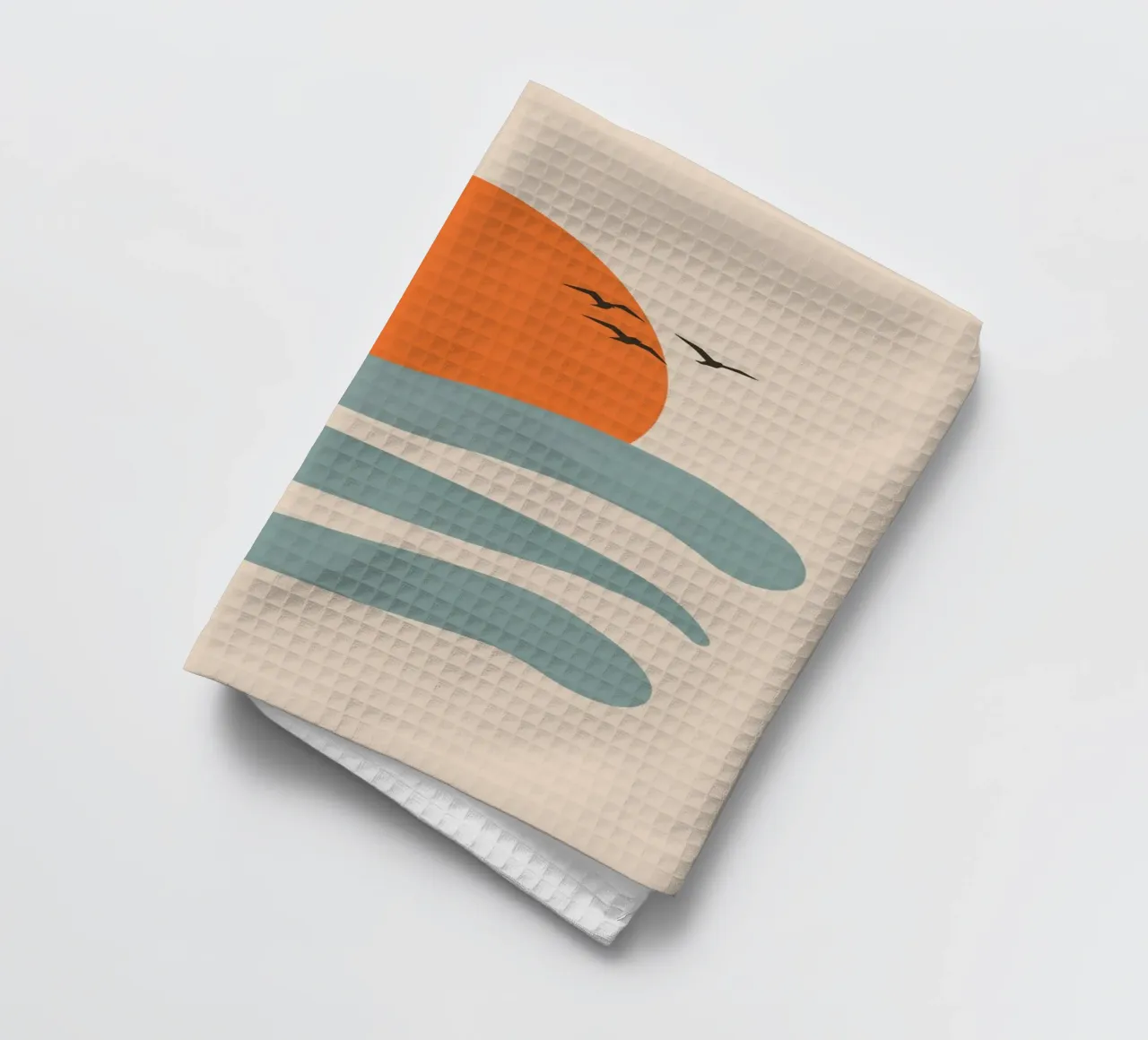 Float tea towel by zeriayam
