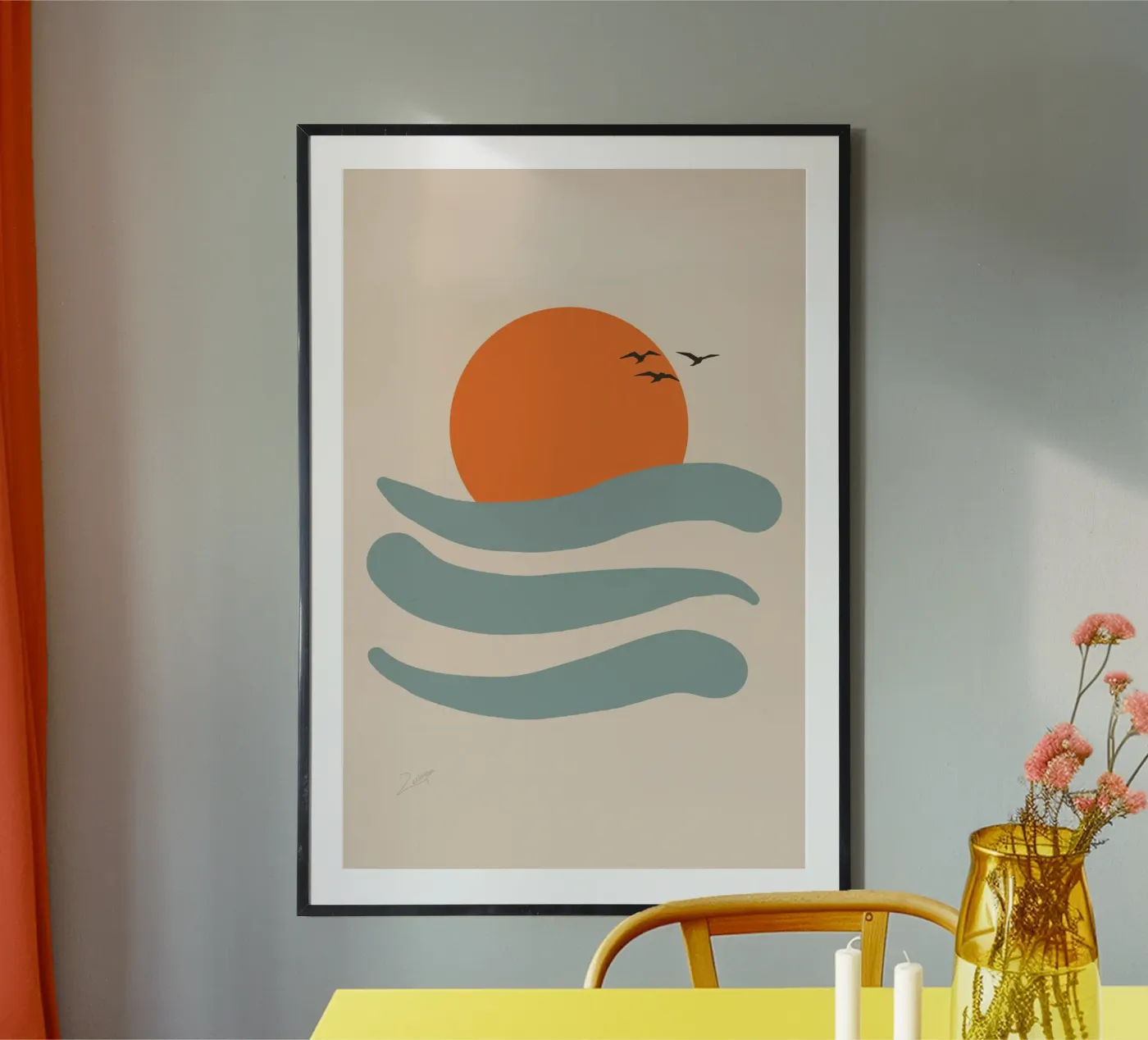 Drijven poster van zeriayam