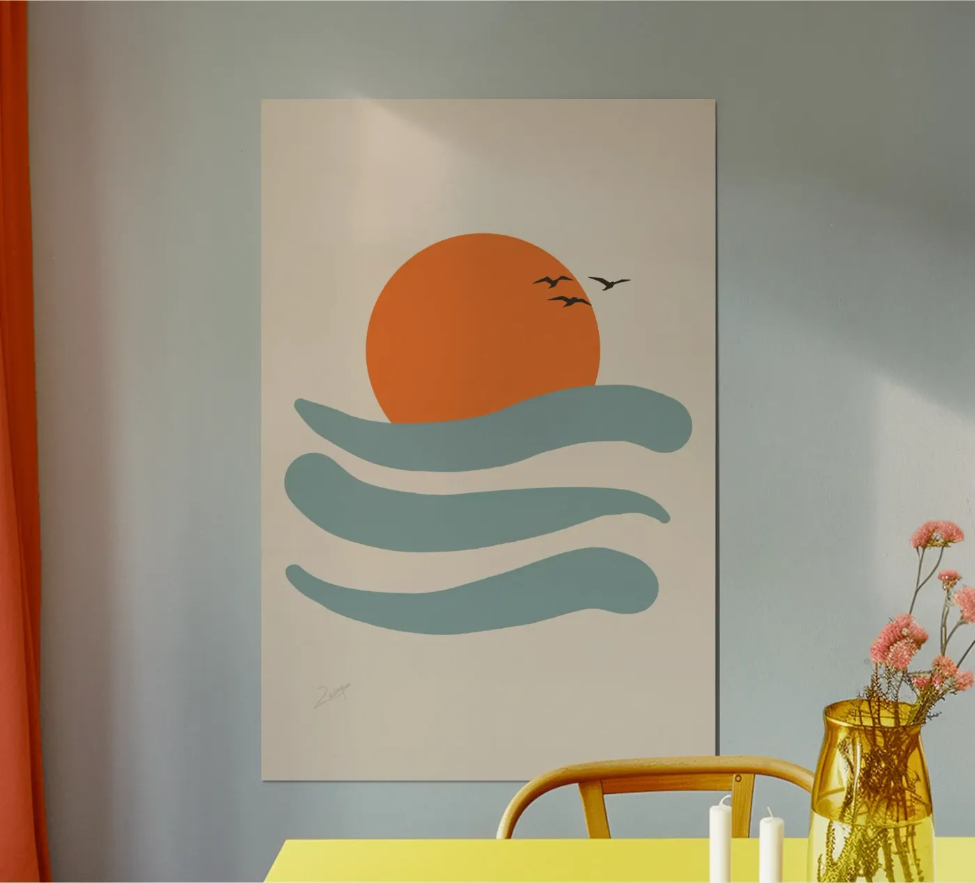 Drijven poster van zeriayam