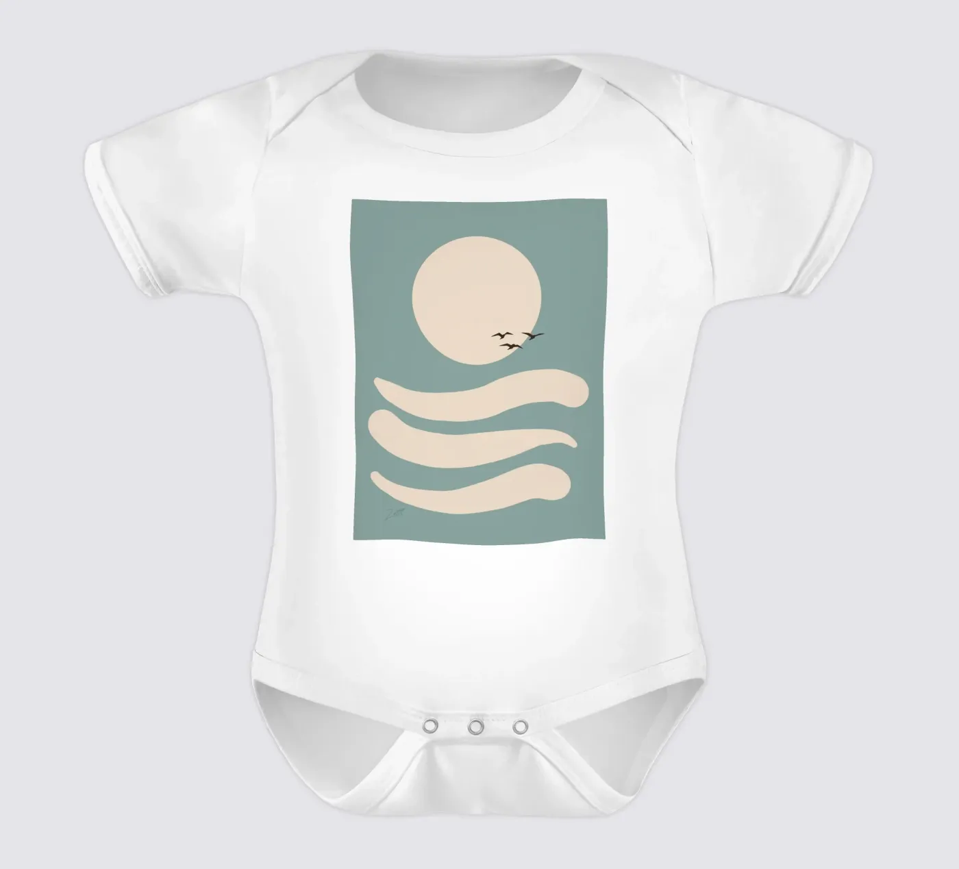 Stroom babyrompertje korte mouwen van zeriayam