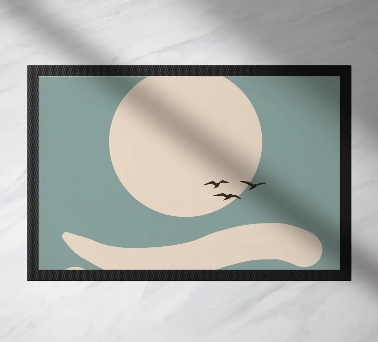 Flow doormat by zeriayam