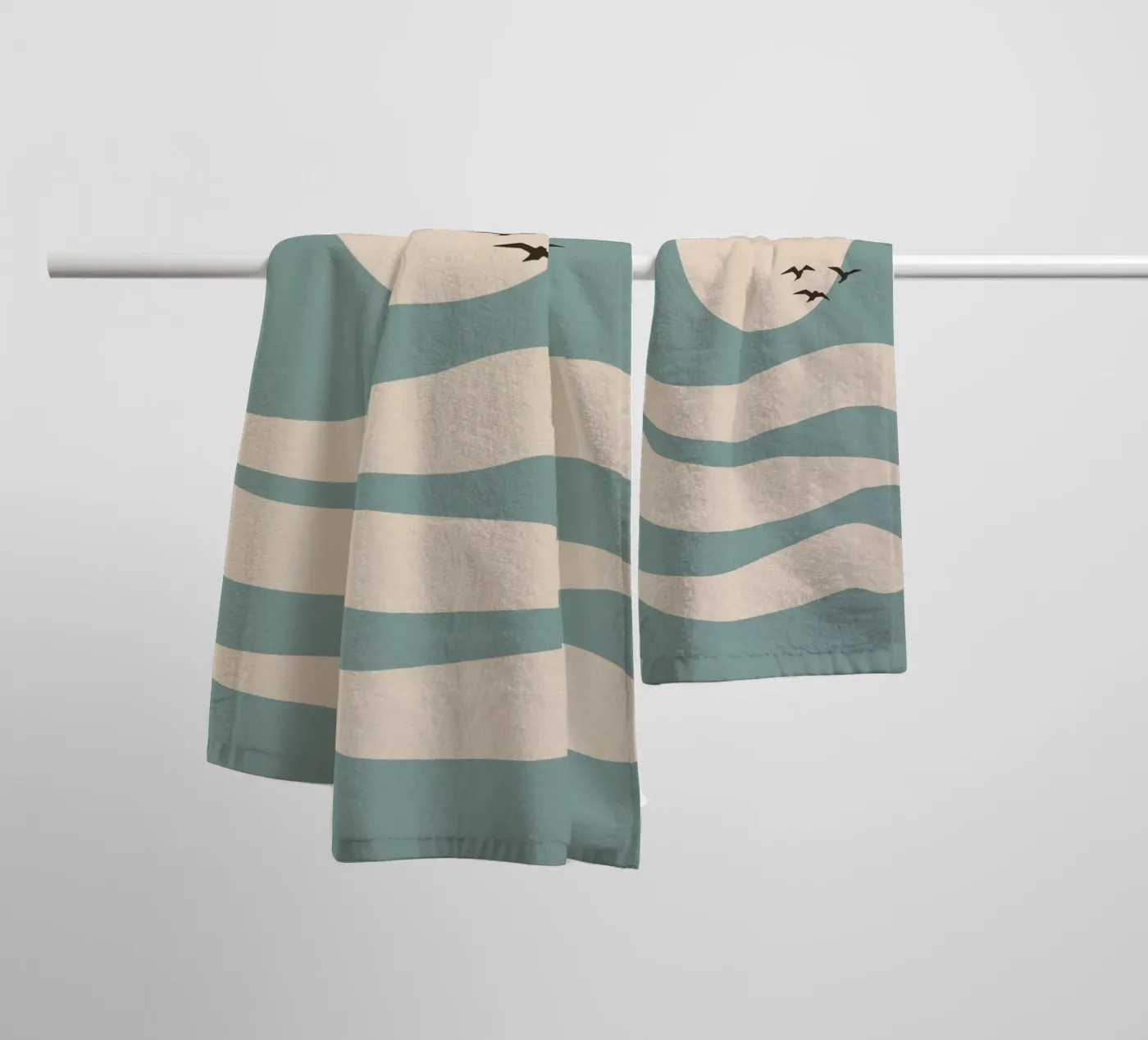 Flow towel by zeriayam