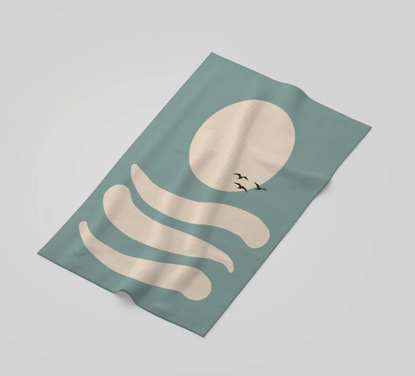 Flow strandhanddoek van zeriayam