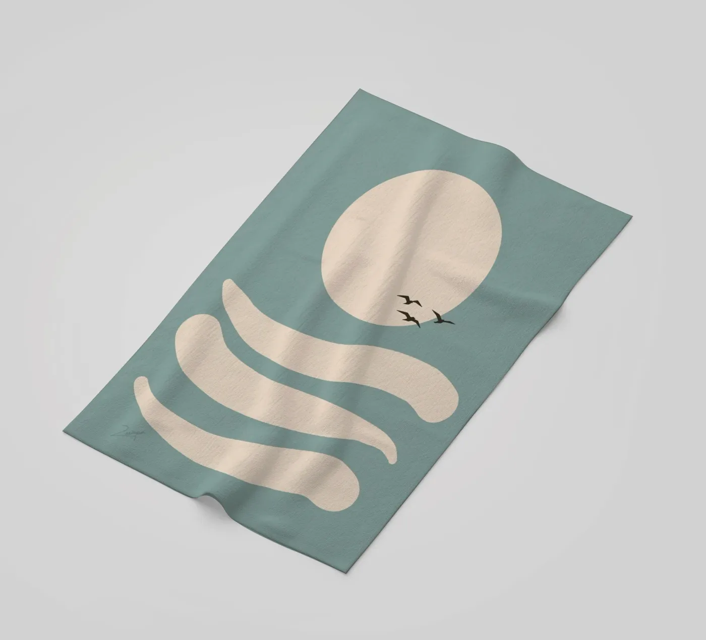 Stroom strandhanddoek van zeriayam