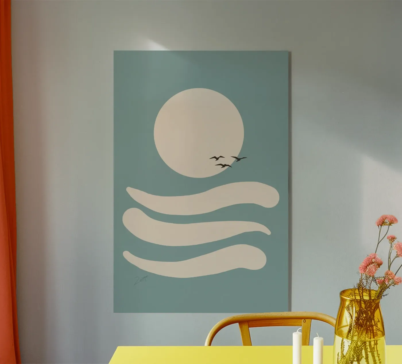 Fluss Acryl-Glas von zeriayam