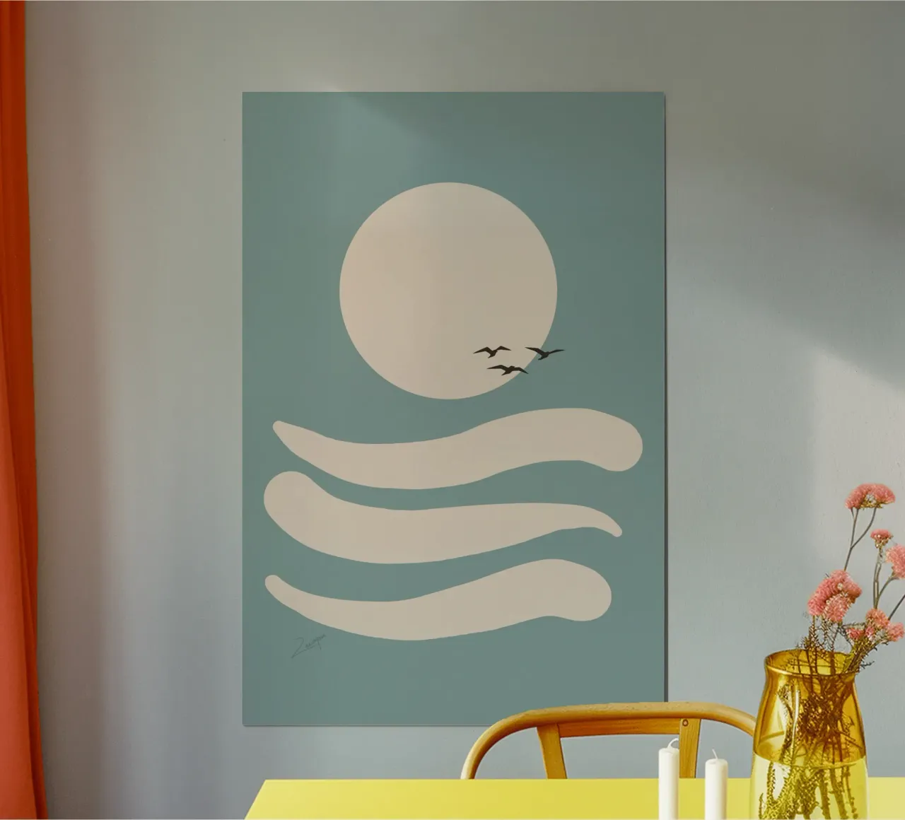 Flow poster by zeriayam