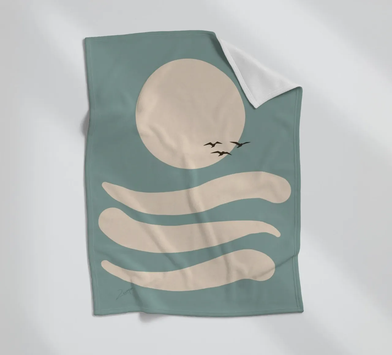 Flow fleecedeken van zeriayam