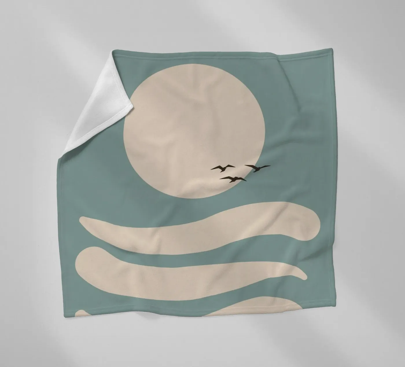 Flow fleece blanket by zeriayam