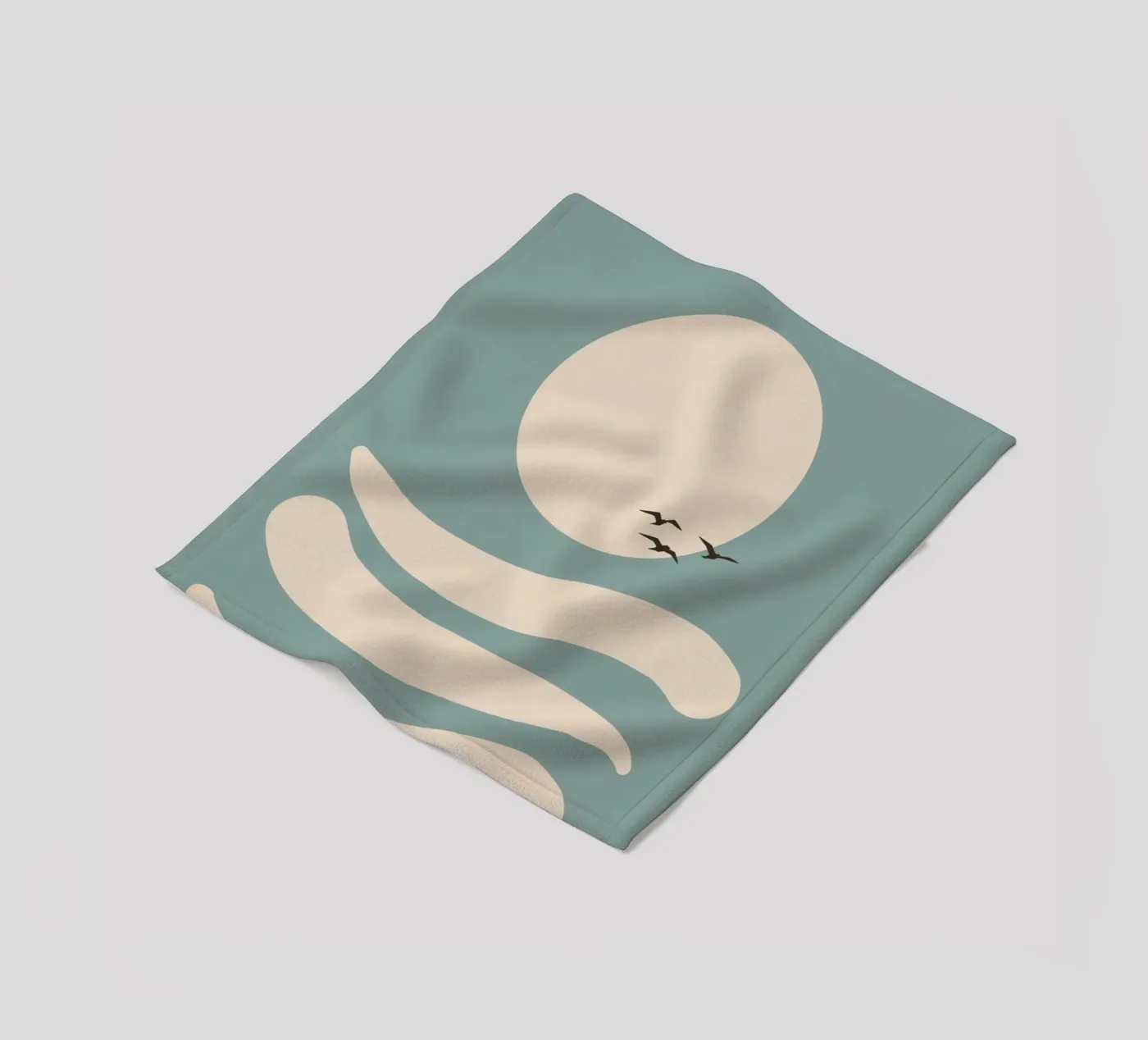 Flow fleece blanket by zeriayam