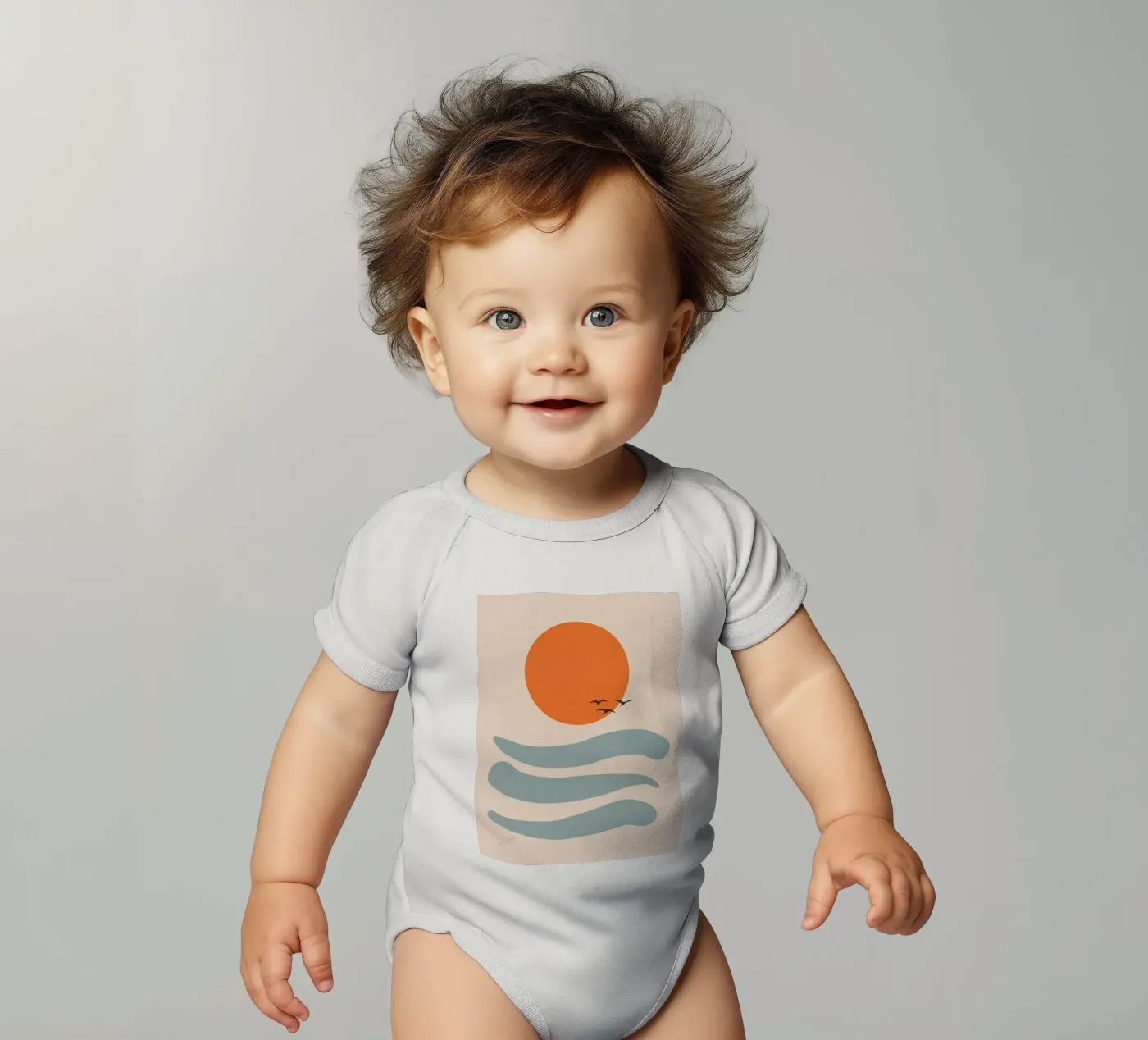 Hover Kurzarm Babybody von zeriayam