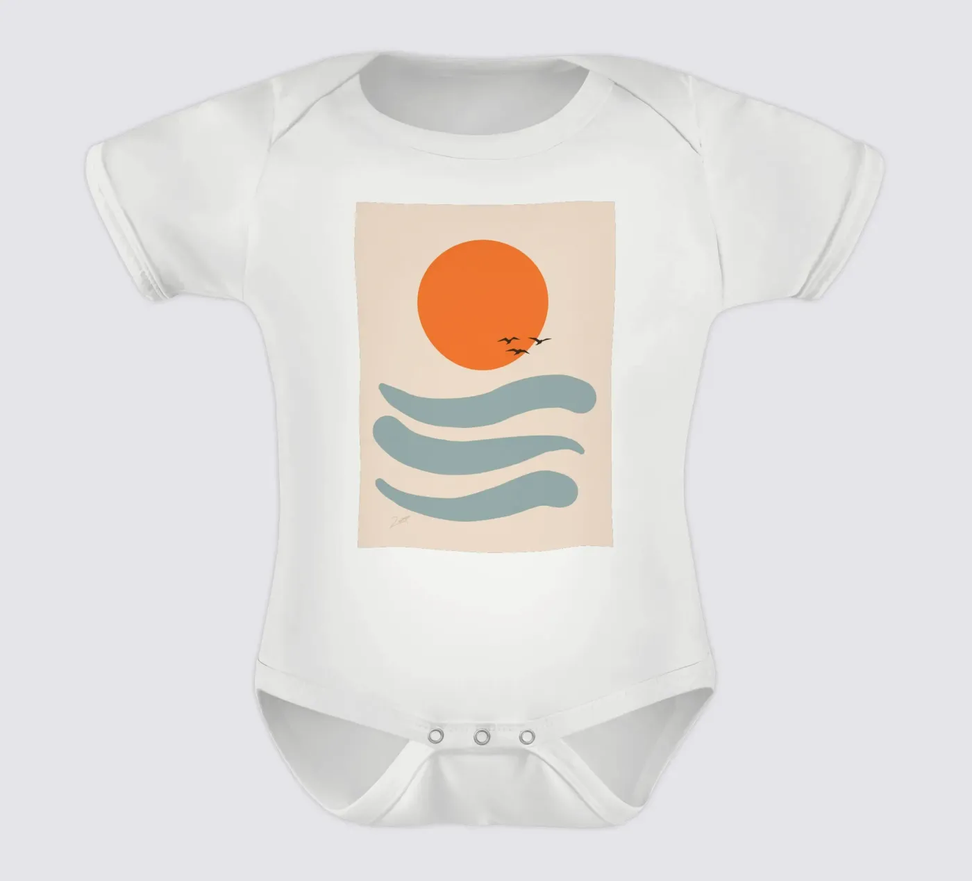 Hover Kurzarm Babybody von zeriayam