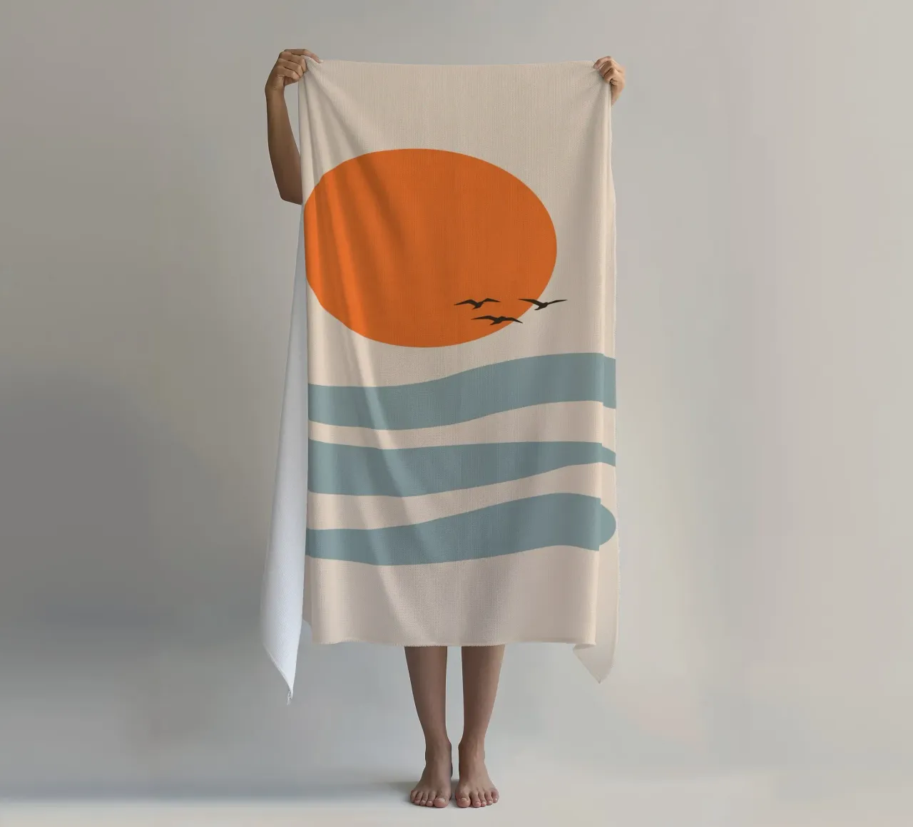 Hover beach towel by zeriayam