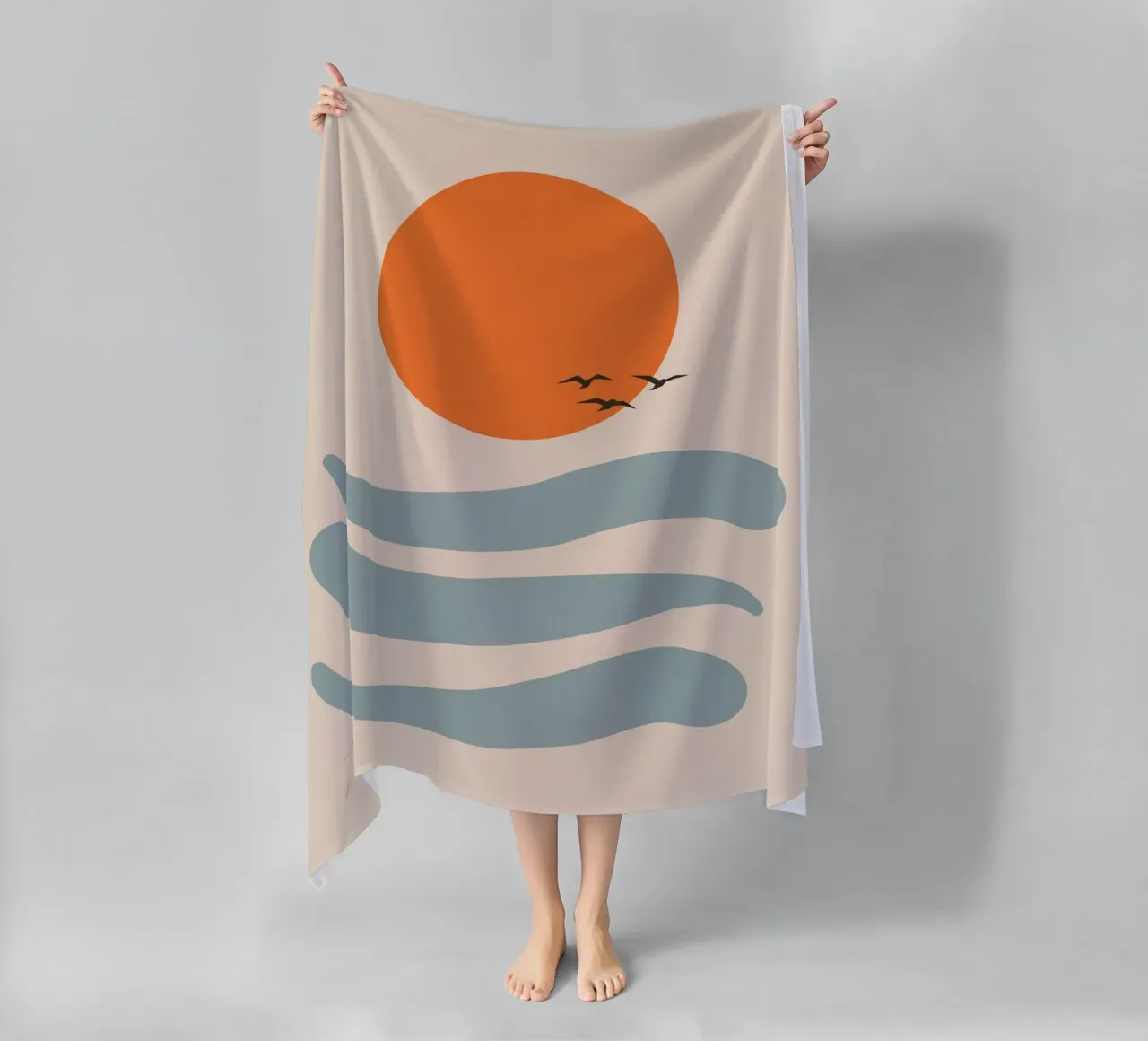 Hover beach towel by zeriayam