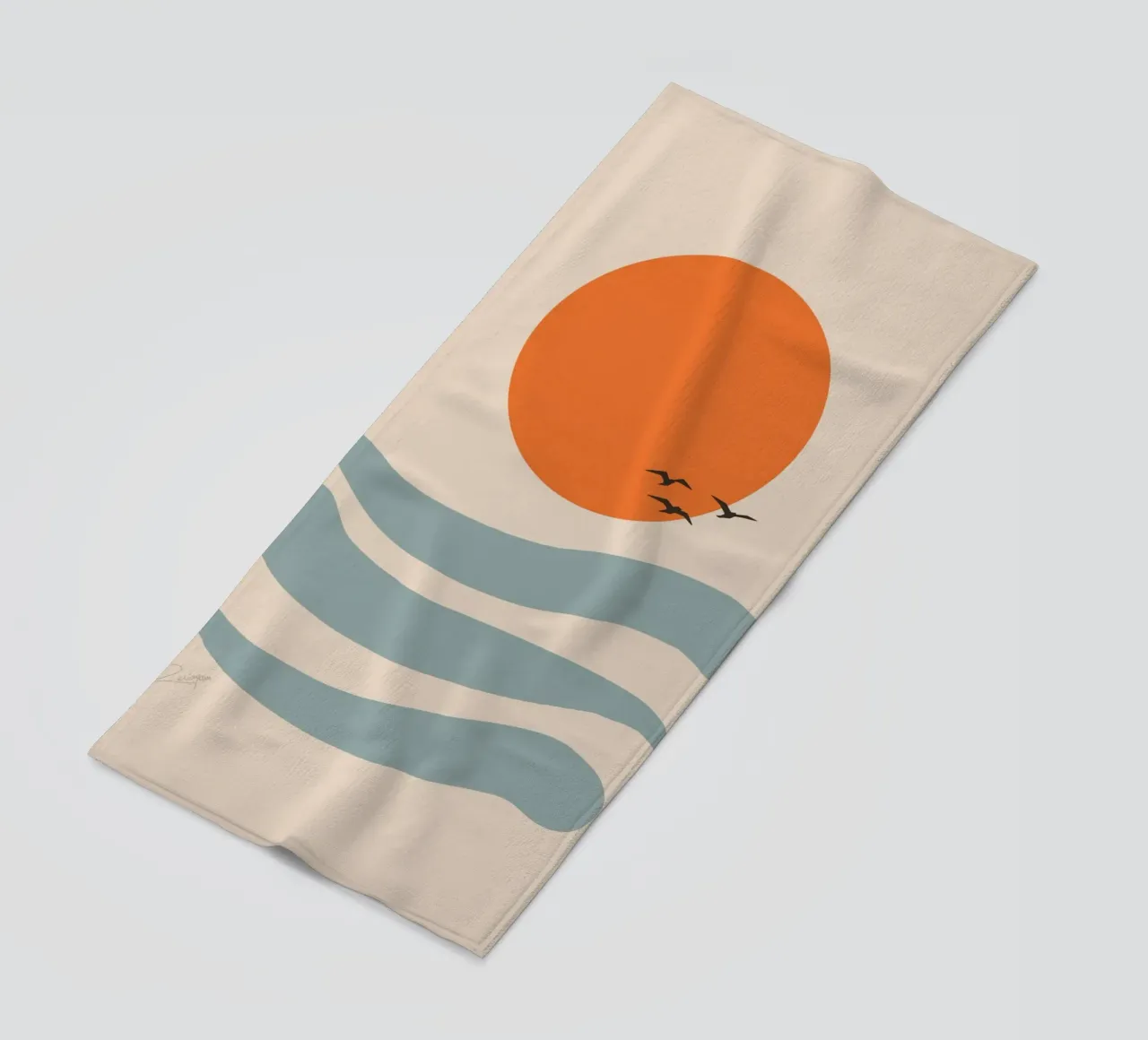 Hover beach towel by zeriayam