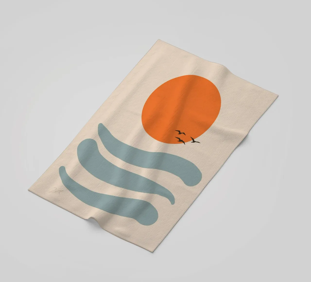 Hover beach towel by zeriayam