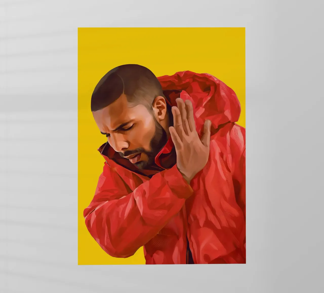 Drake Meme No pellicola backlit da Lootprint