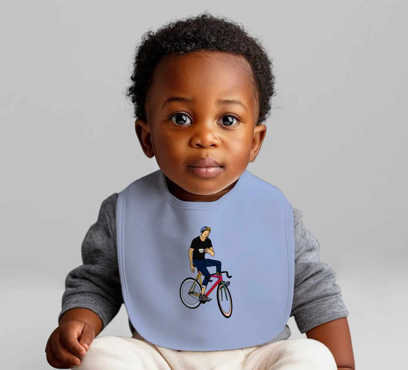 Pause café bavoir de The Cyclist