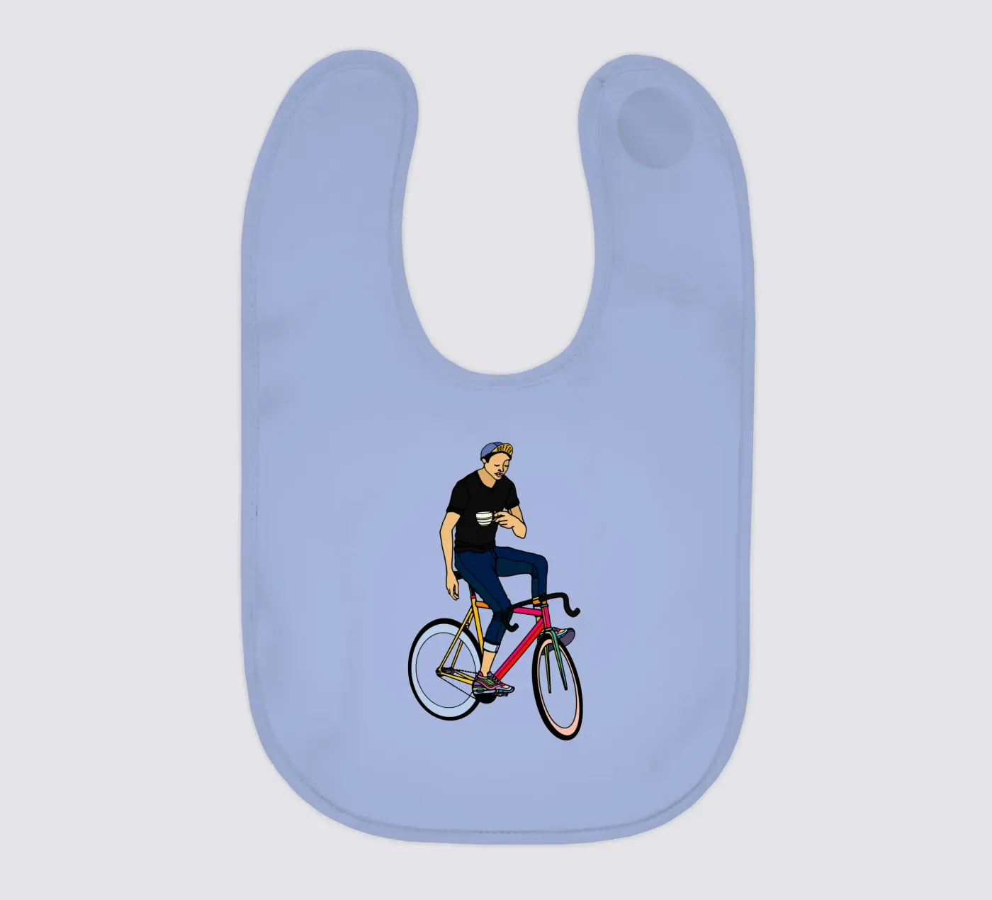 Pause café bavoir de The Cyclist