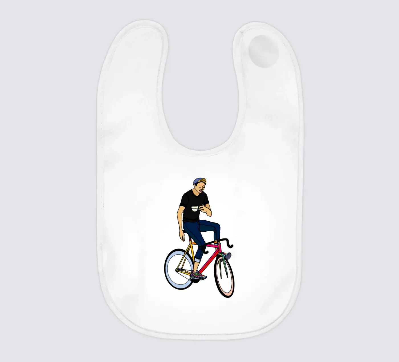 Pause café bavoir de The Cyclist