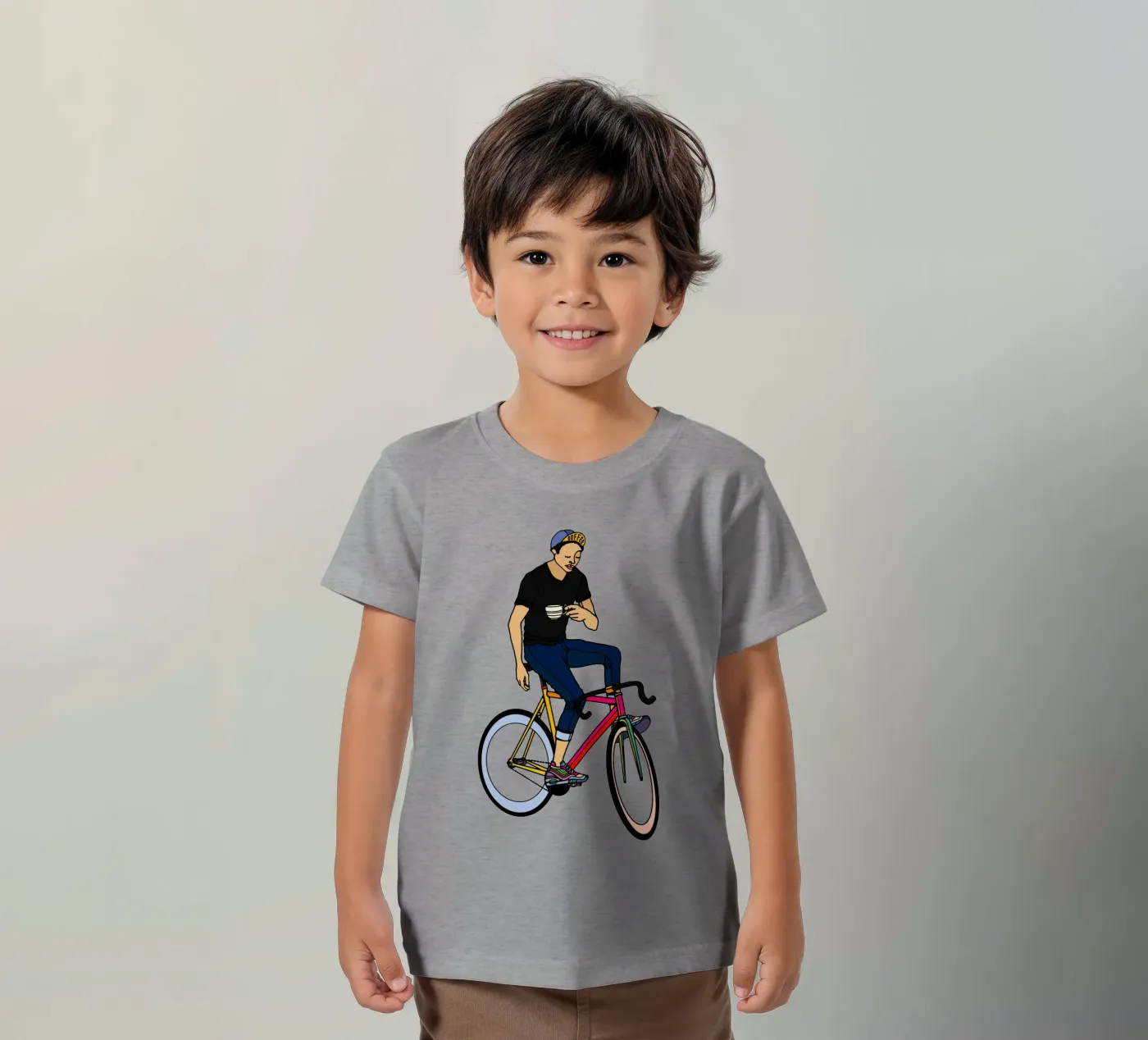 Kaffeepause Kinder T-Shirt von The Cyclist