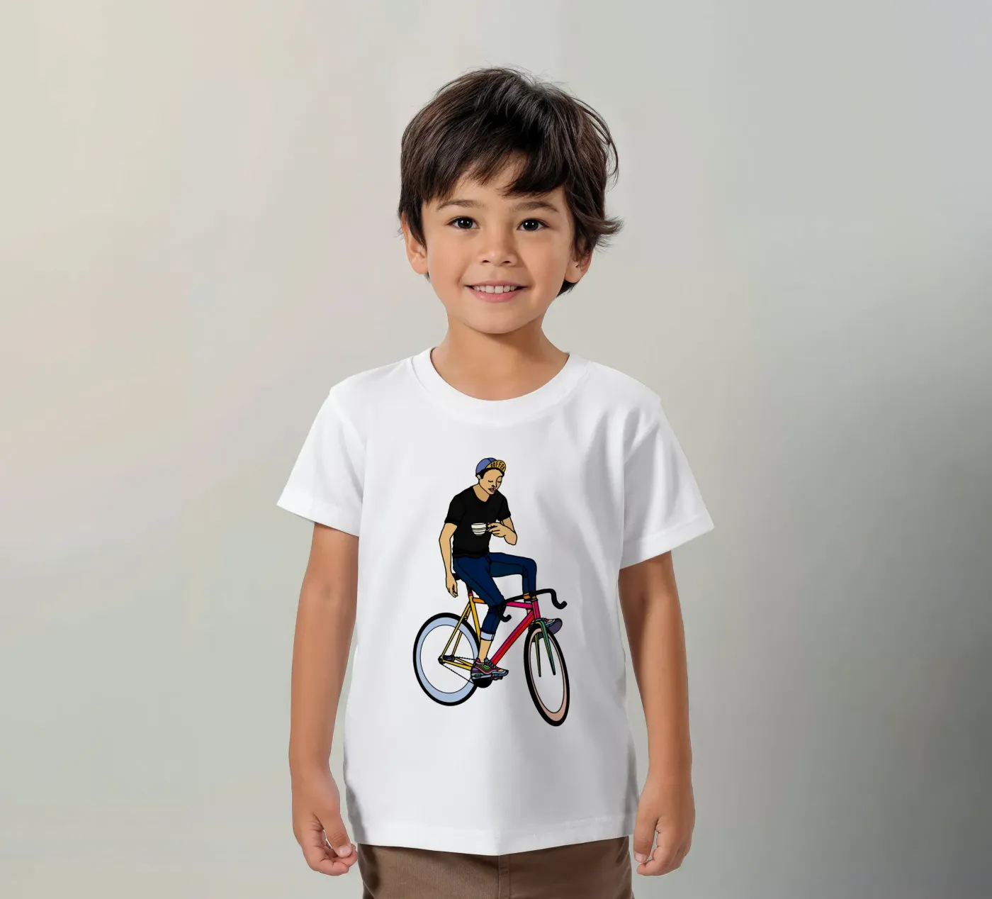 Kaffeepause Kinder T-Shirt von The Cyclist