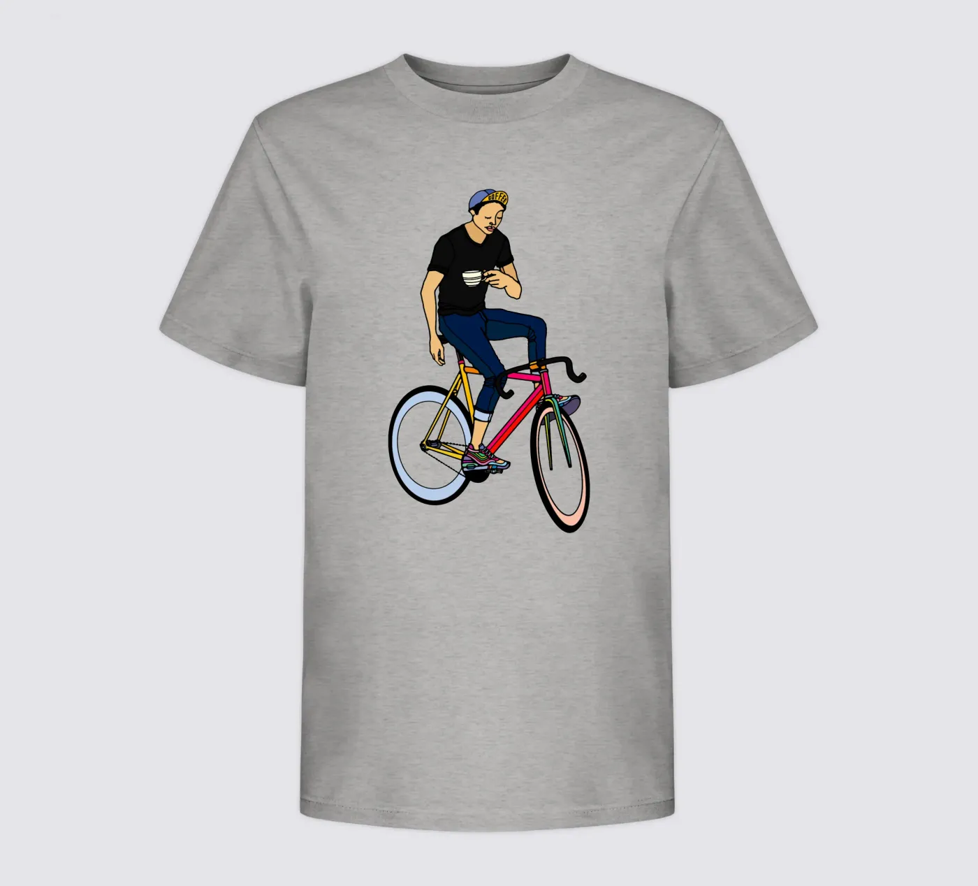 Kaffeepause Kinder T-Shirt von The Cyclist