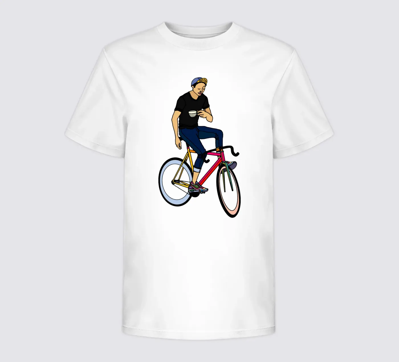 Kaffeepause Kinder T-Shirt von The Cyclist