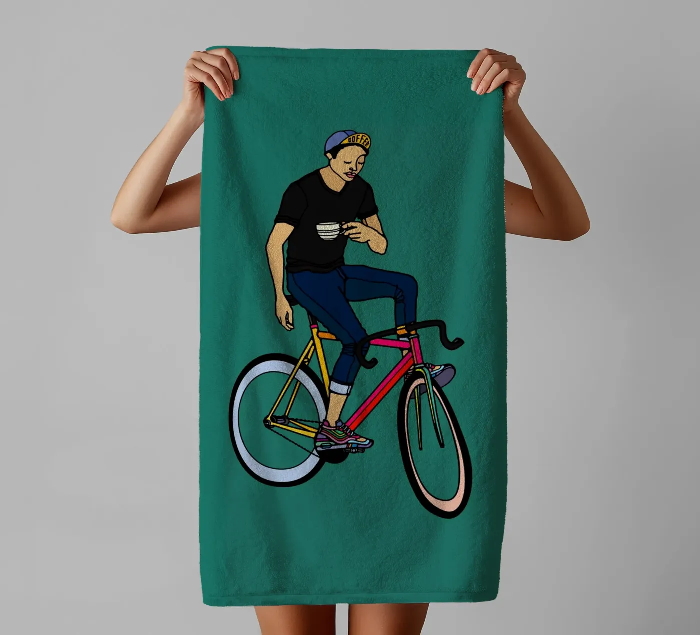 Kaffeepause Handtuch von The Cyclist