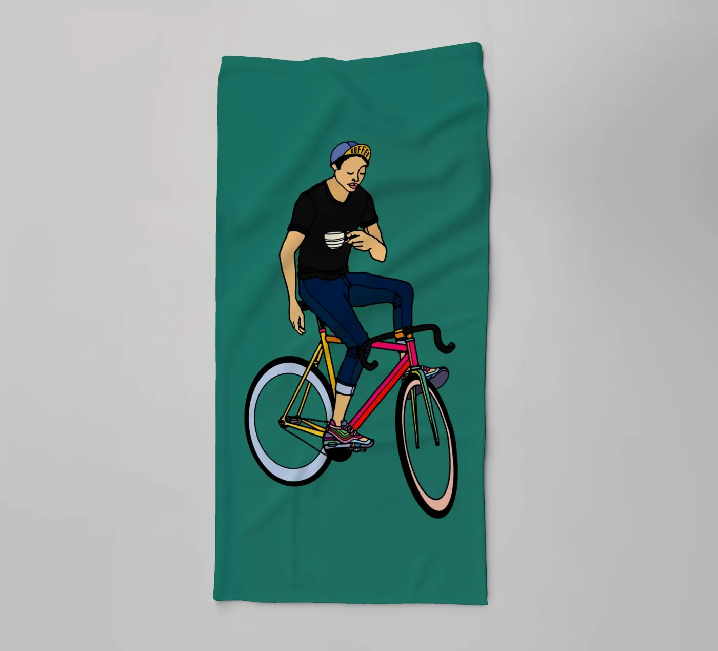 Kaffeepause Handtuch von The Cyclist